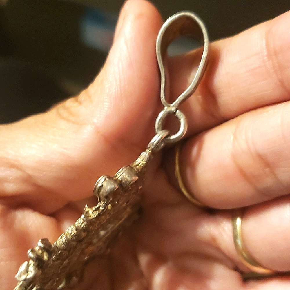 Sold Semi Oversized Sterling Silver DRAGON Pendant 🐉 - Picture 5 of 5